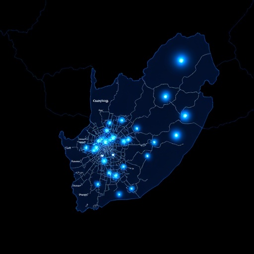 Gauteng coverage map