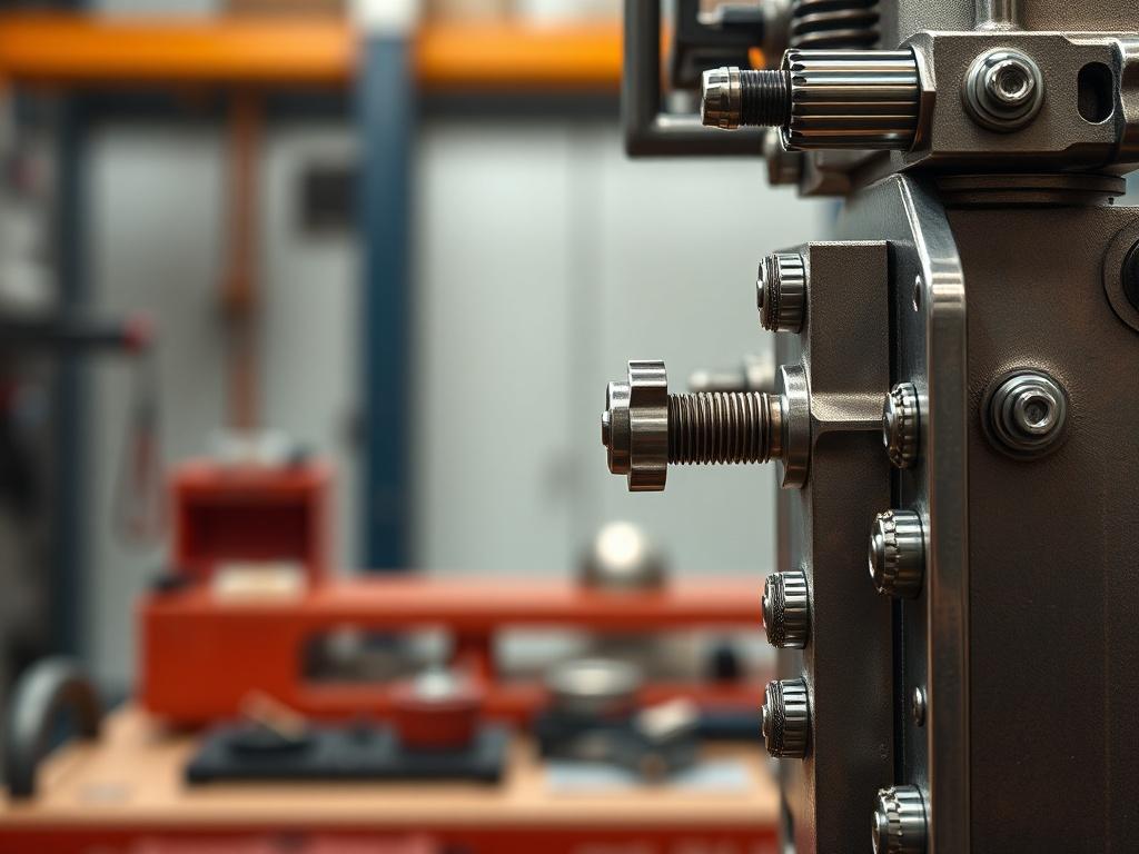 A close up shot of a beautifully crafted custom steel