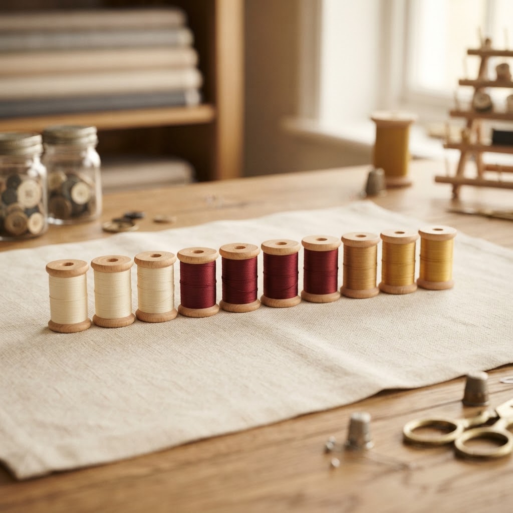 Thread spools — Neatly wound, ready to go