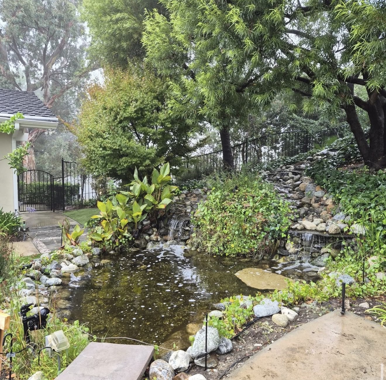 Pond work and craftsmanship by Socal Ponds & Electrical