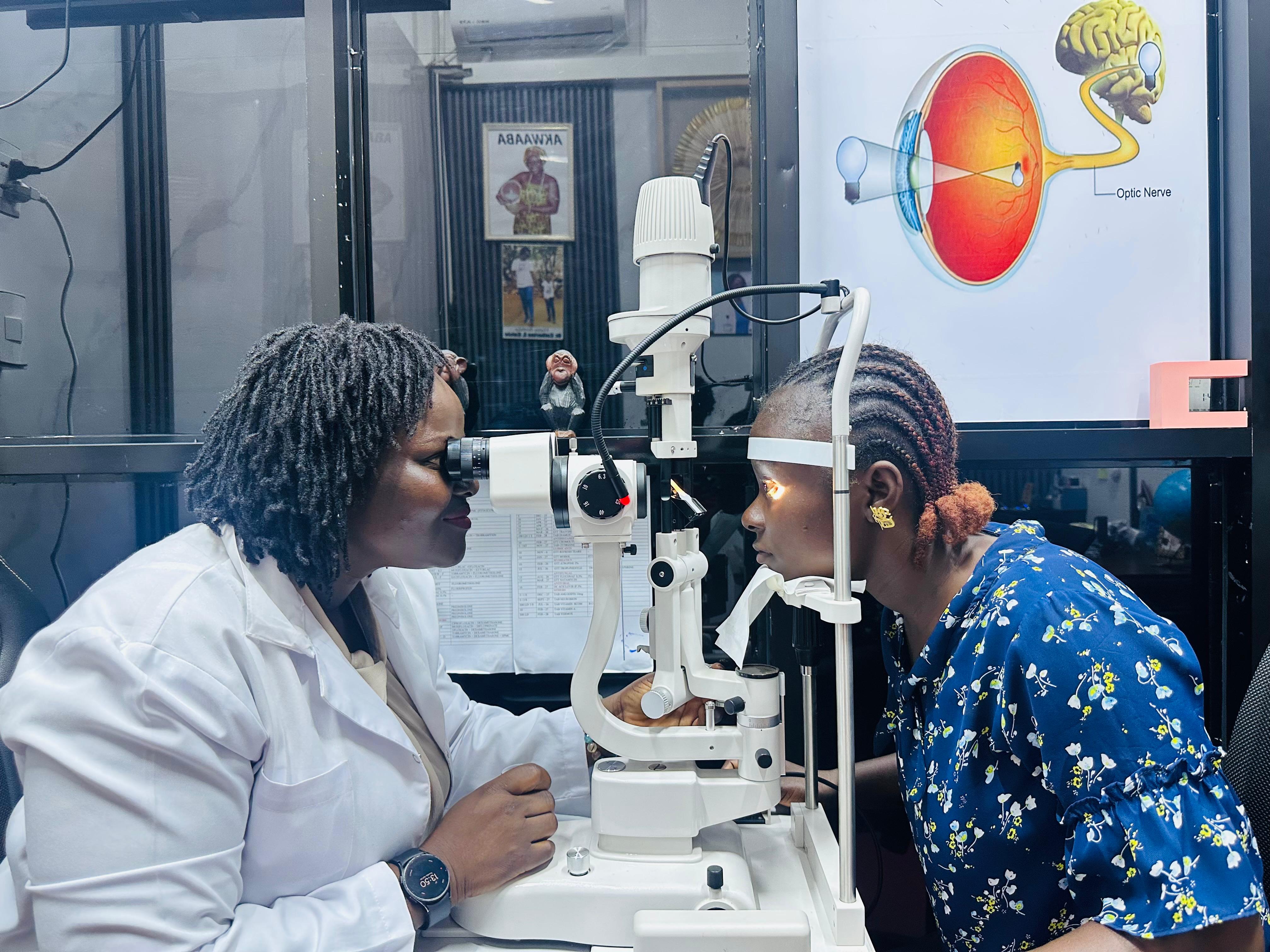 Eye care consultation