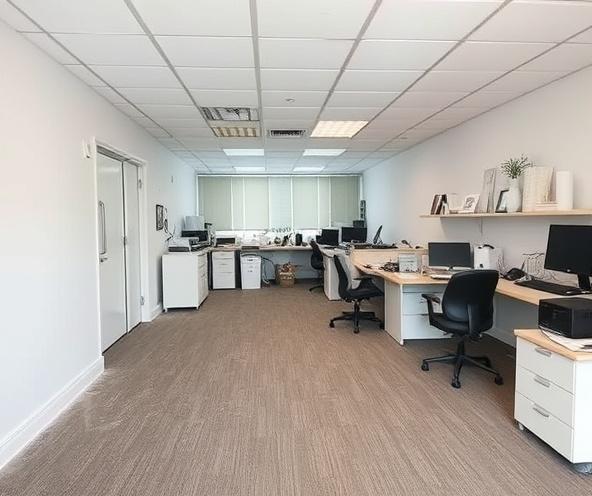 Commercial office cleaning service