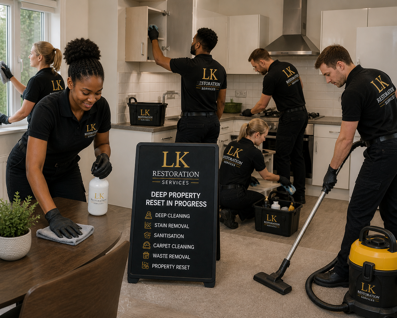 Luxury residential property transformation