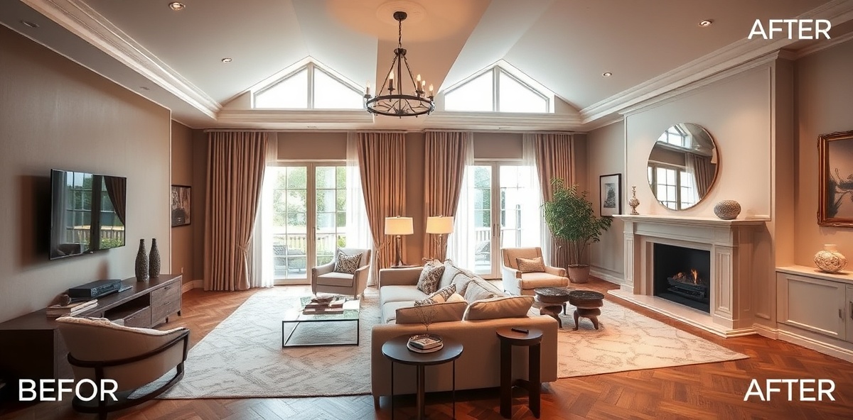 Luxury residential property transformation