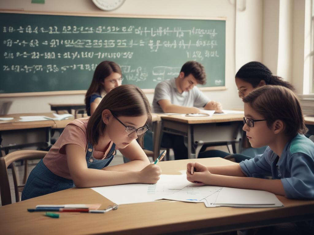 Math tutoring, students, learning, numbers, classroom
