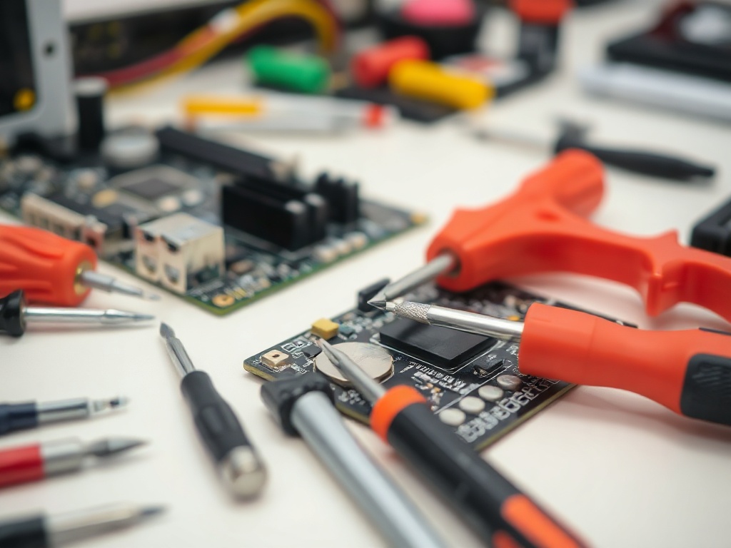 Computer repair tools and components