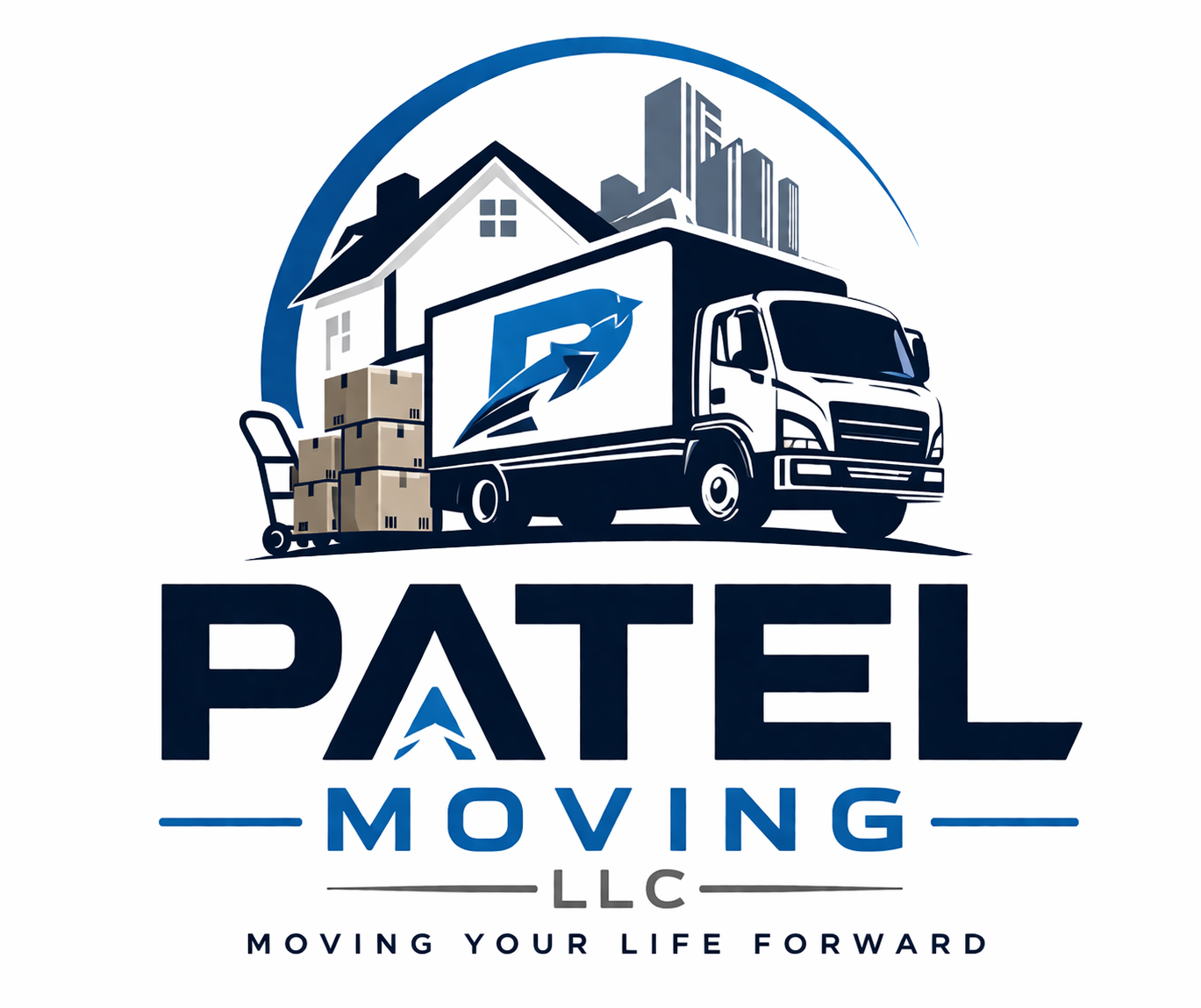 Patel Moving LLC Logo