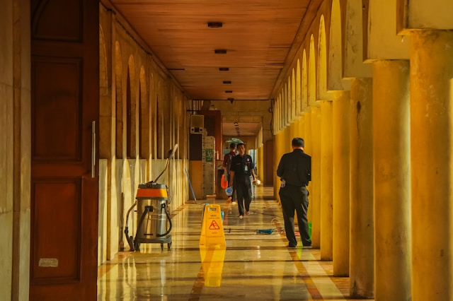 Routine Janitorial Cleaning