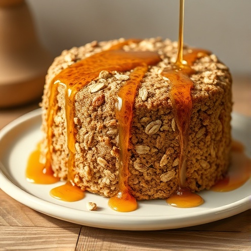 كيك الشوفان الصحي