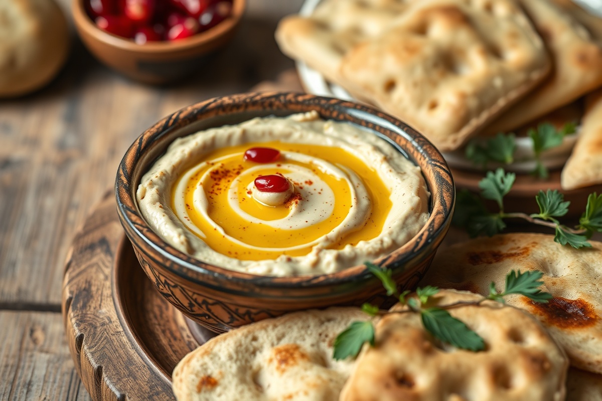 Traditional Lebanese Baba Ghanoush