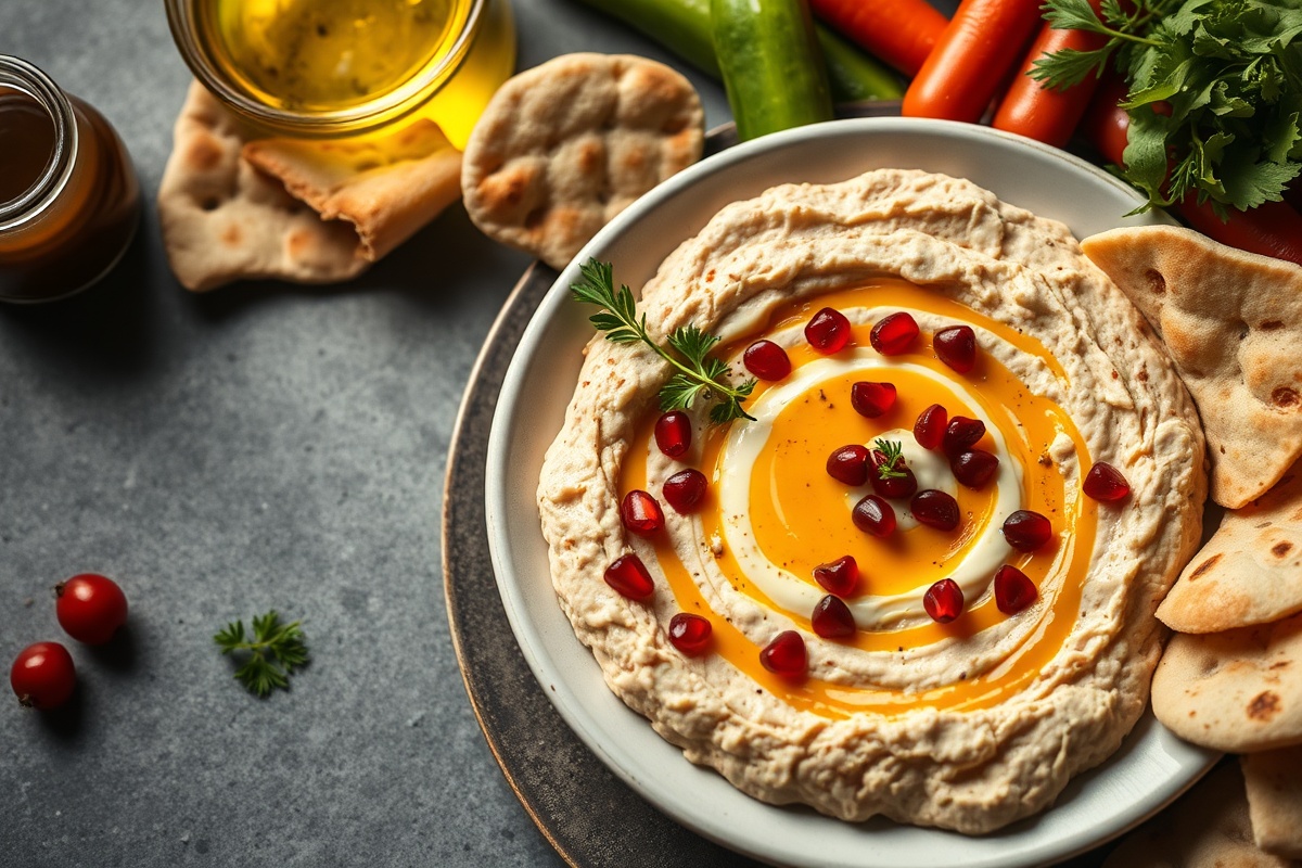 Creamy Baba Ghanoush Dip
