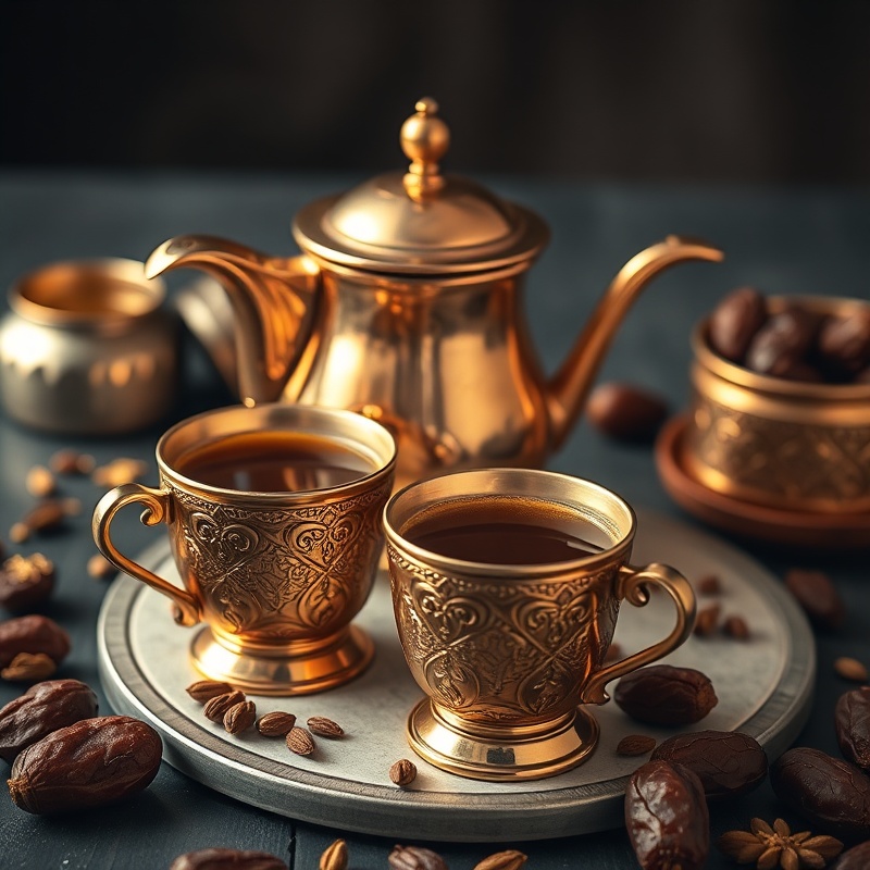 Aromatic Lebanese Cardamom Coffee