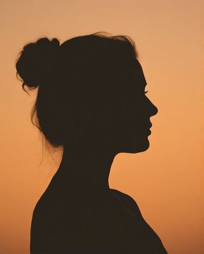 Coach profile silhouette