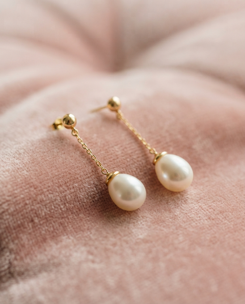 Pearl Drop Earrings