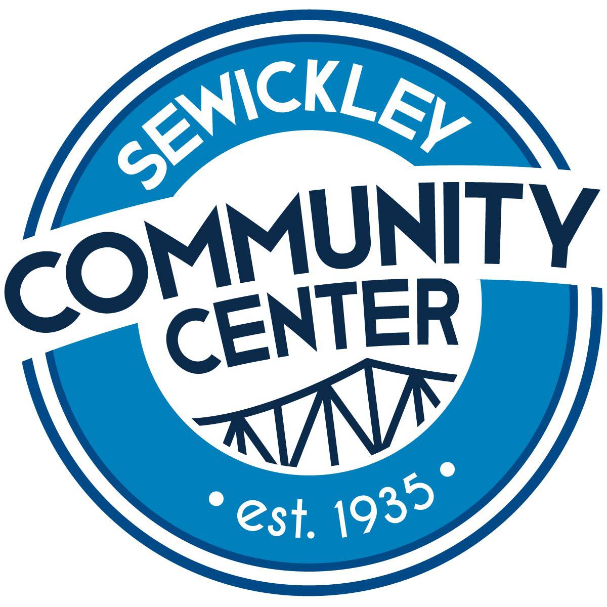 The logo for the Sewickley Community Center a local recreation center.