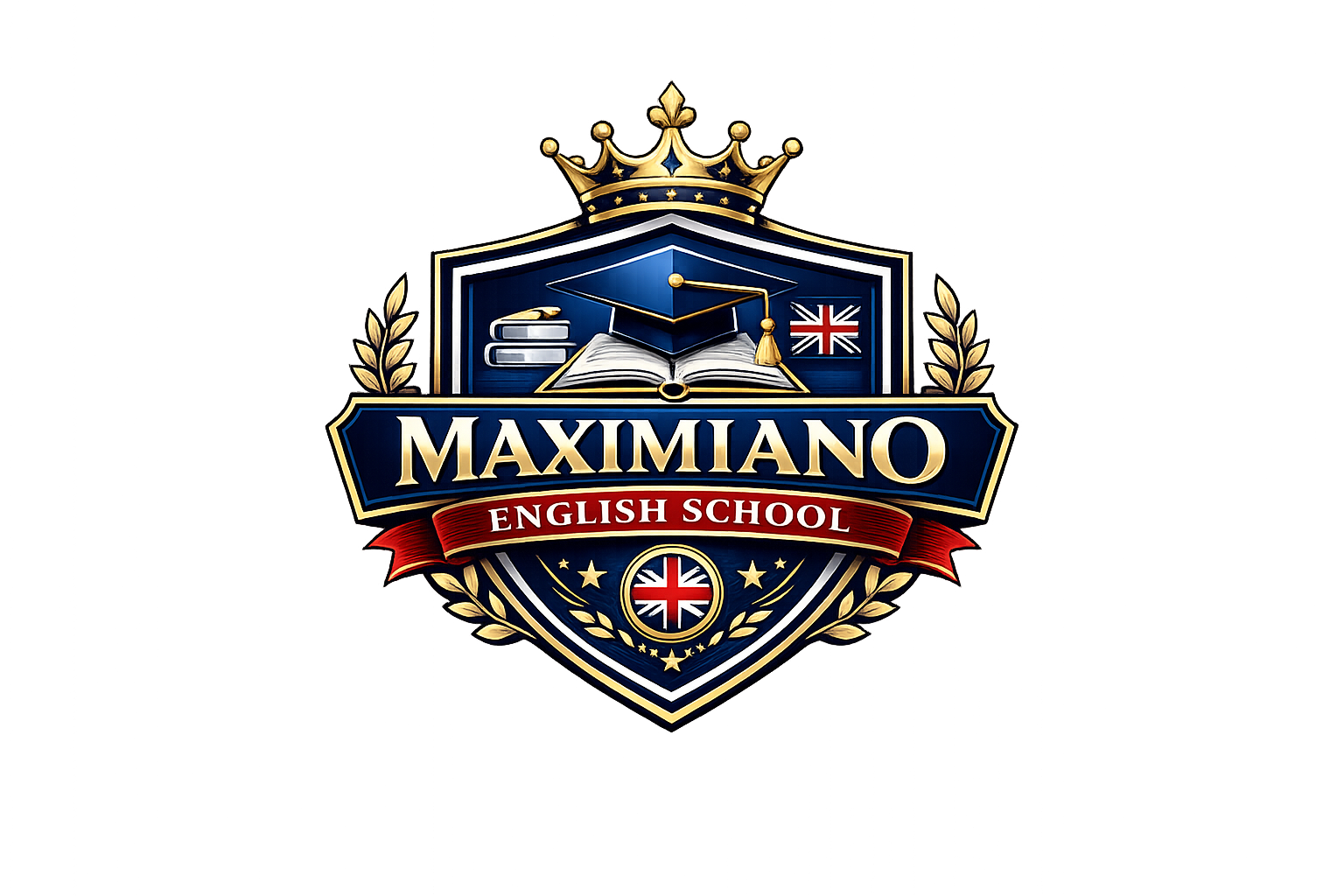Maximiano English School Logo
