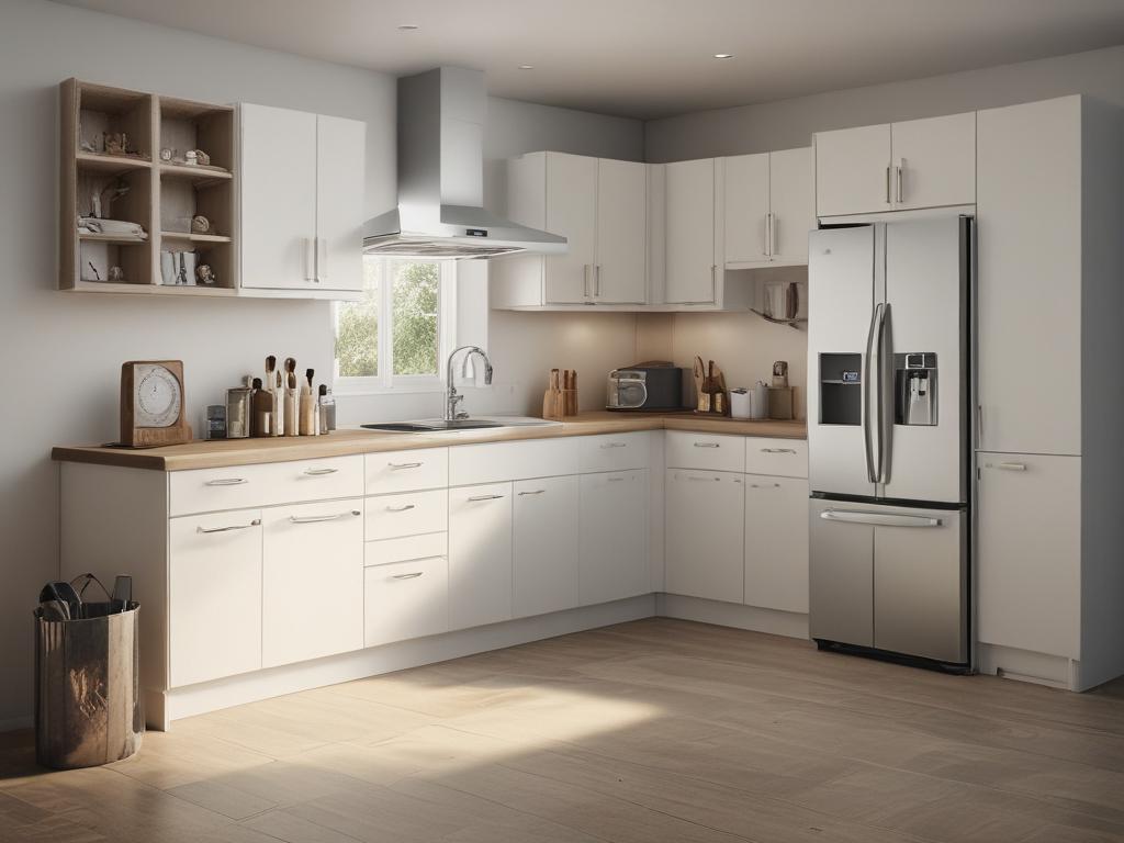 appliances, sinks, taps, kitchen logistics