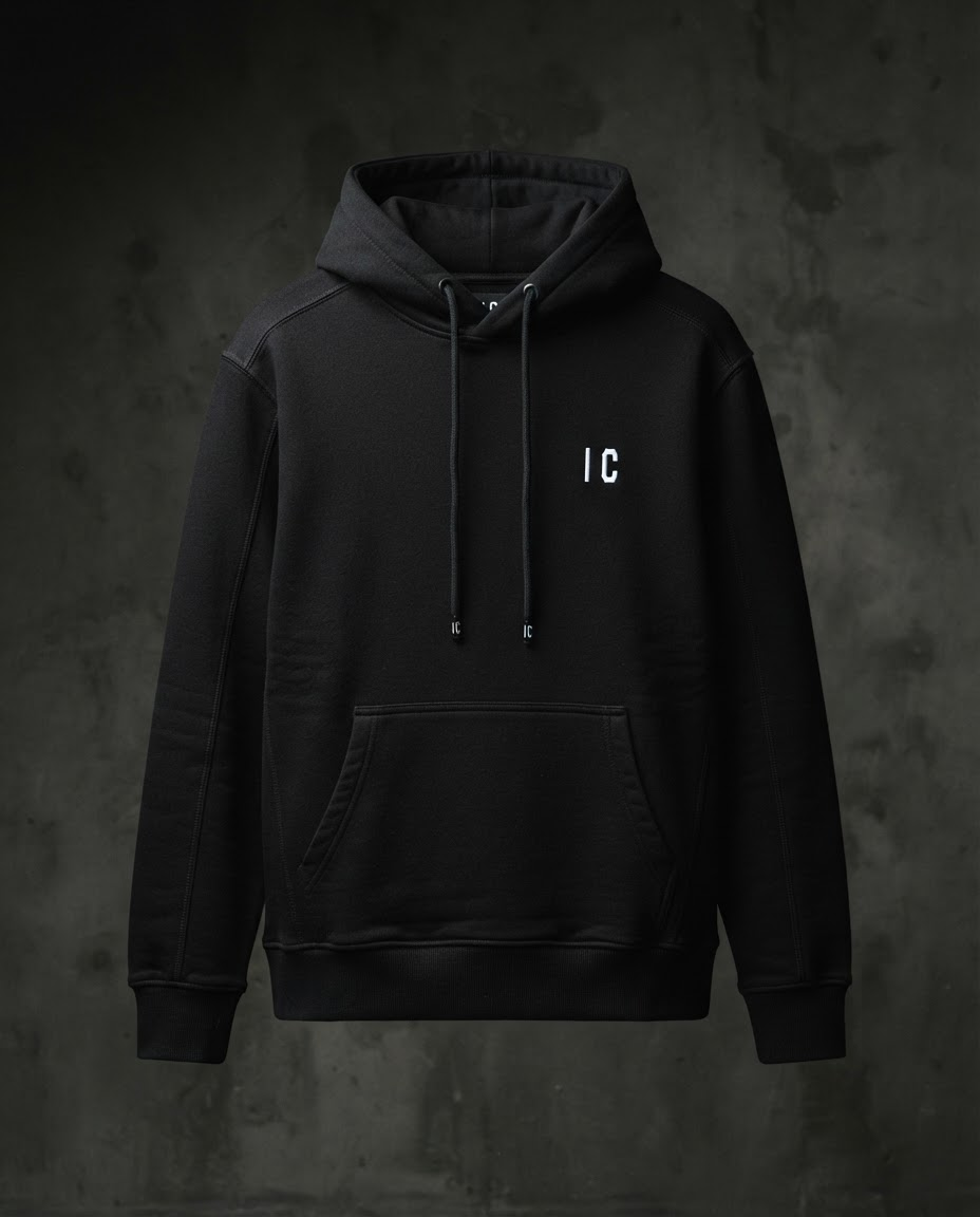 IC Heavyweight Hoodie - Preto