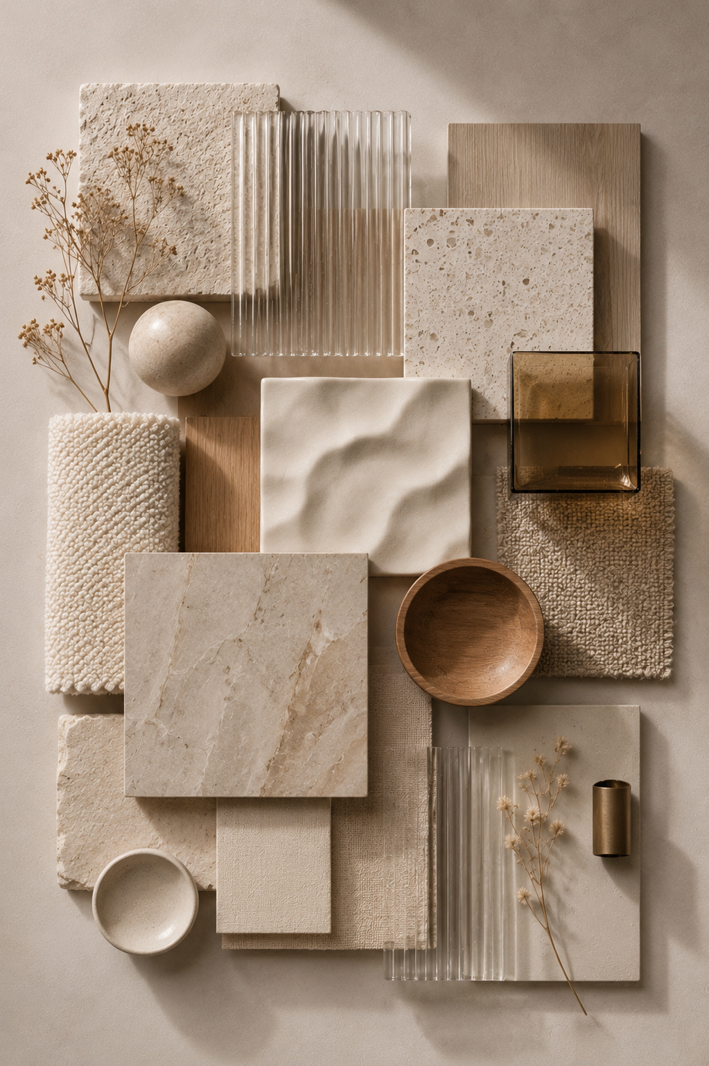Material Board - Editorial Curation