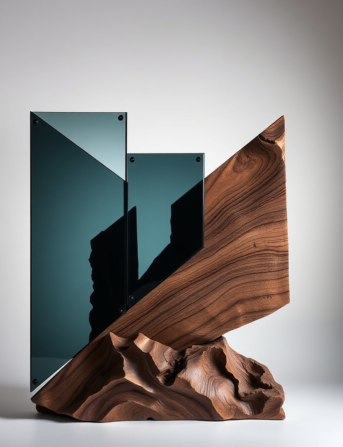 Material Board - Sculptural Glass