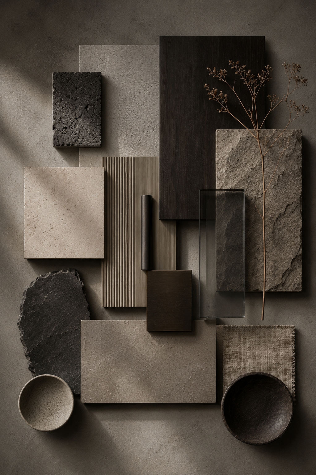 Material Board - Hotel Mood