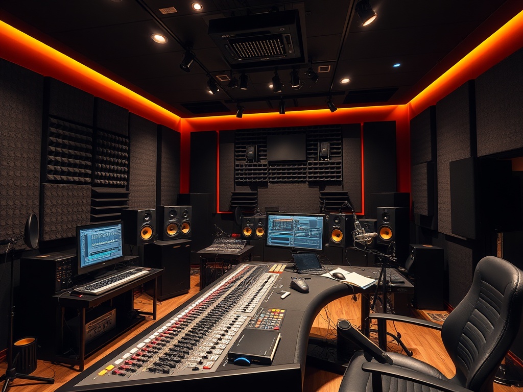Music recording studio