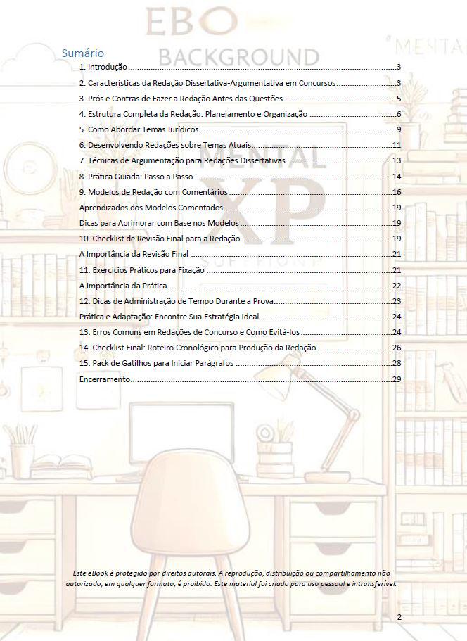 ORGANIZAÇÃO DE ESTUDOS PARA CONCURSOS - GUIA COMPLETO DE PLANEJAMENTO. — imagem 6