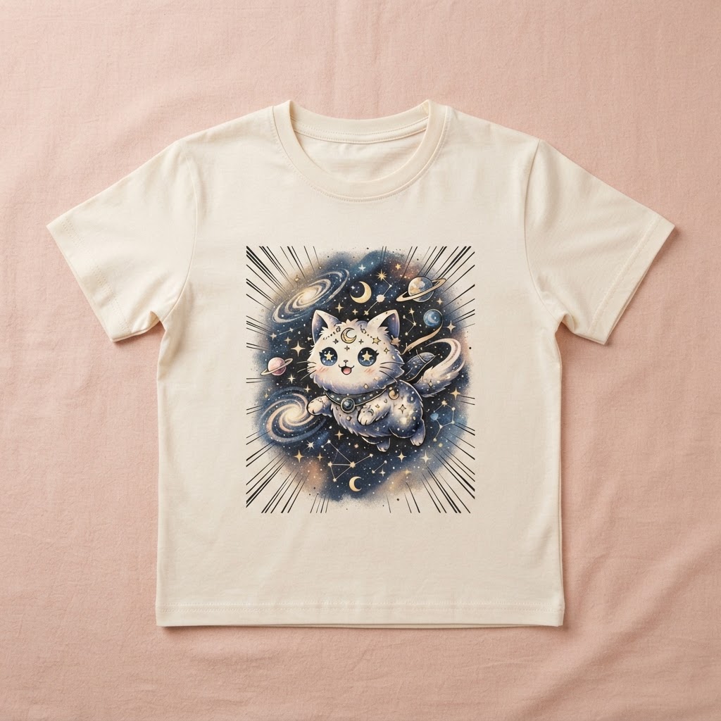 Mooncat Graphic Tee