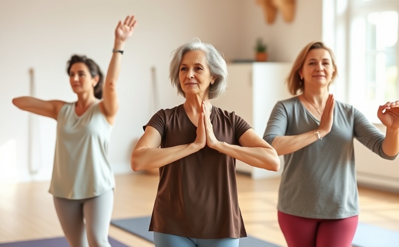 Diverse women practicing wellness and movement together