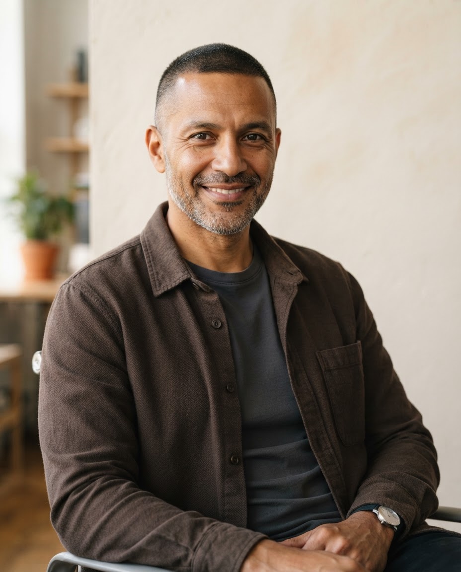 Editorial portrait of Marcus Hale, VP, Network Operations