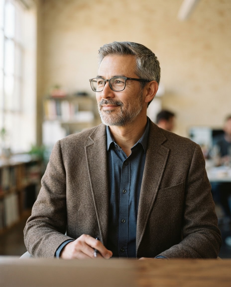 Editorial portrait of Thomas Bennett, Security & Integration Architect
