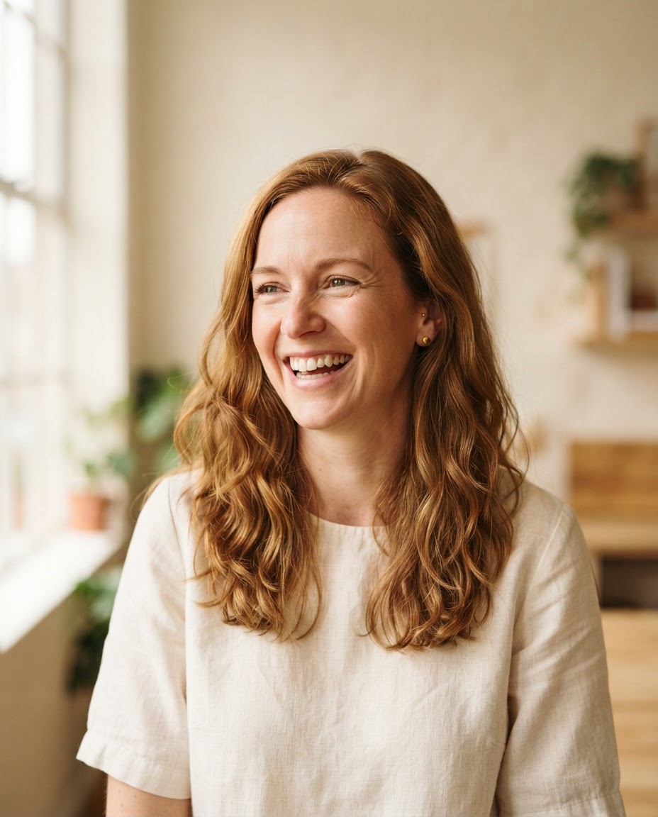 Editorial portrait of Grace Holloway, Lead Experience Designer