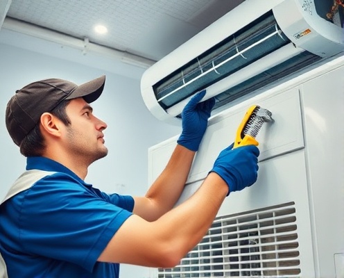HVAC maintenance technician