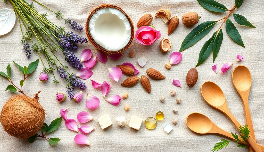 Natural bath and body ingredients