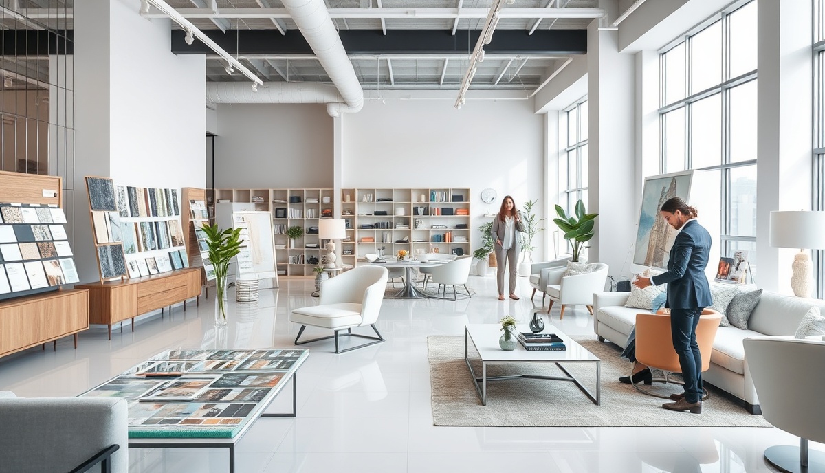 Modern interior design studio