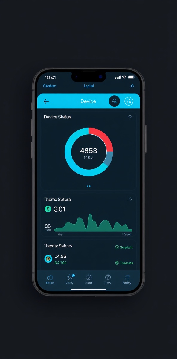 Device Status Screen