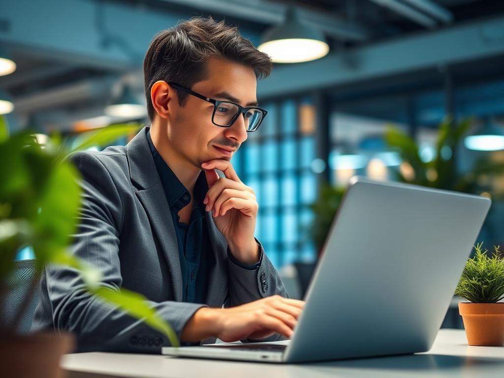 A close up shot of a business professional reviewing energy