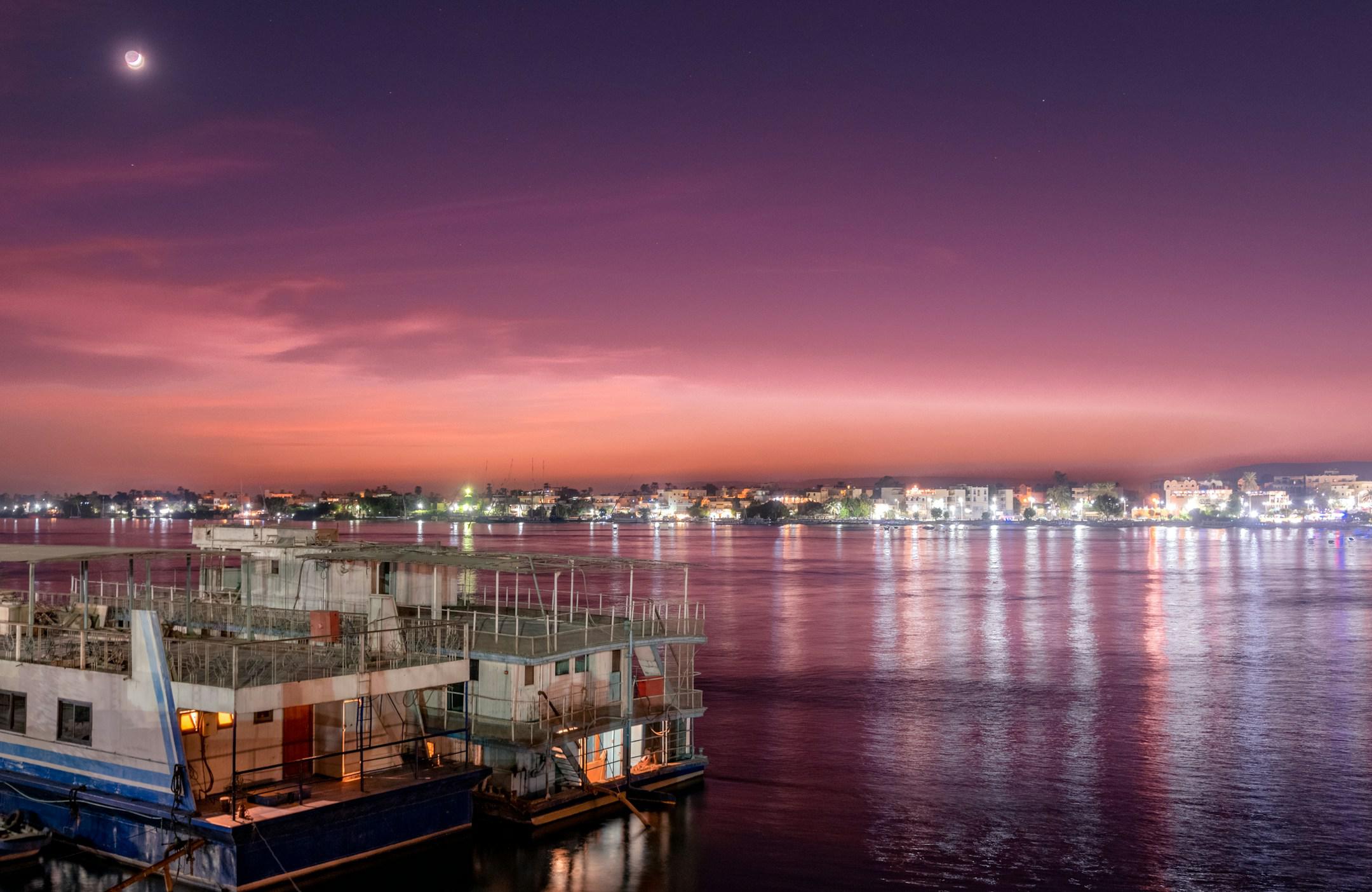 East of the Nile
- Nile riverbank, Luxor