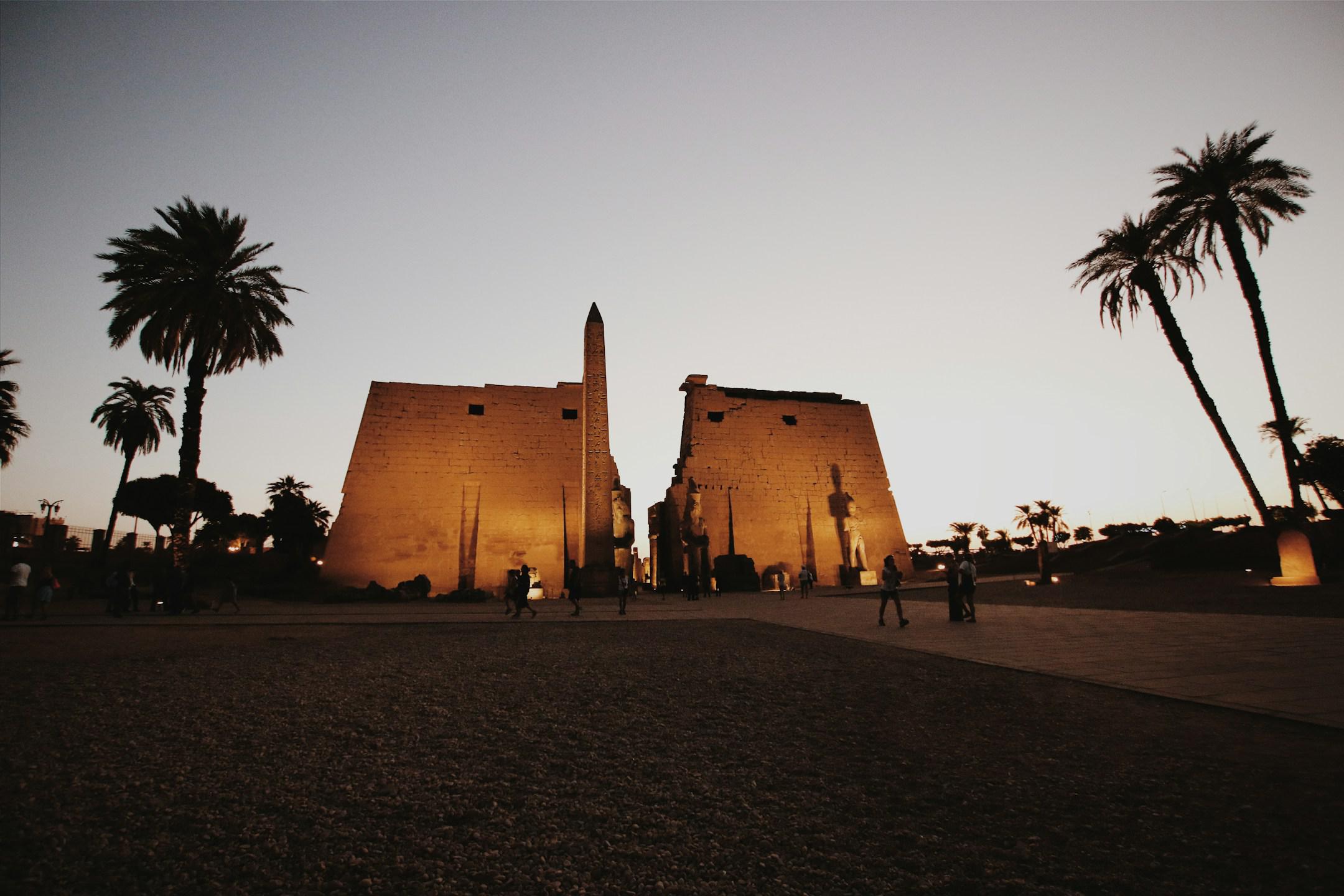 Luxor temple exploration