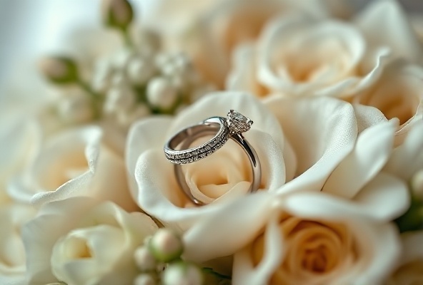 Wedding rings detail