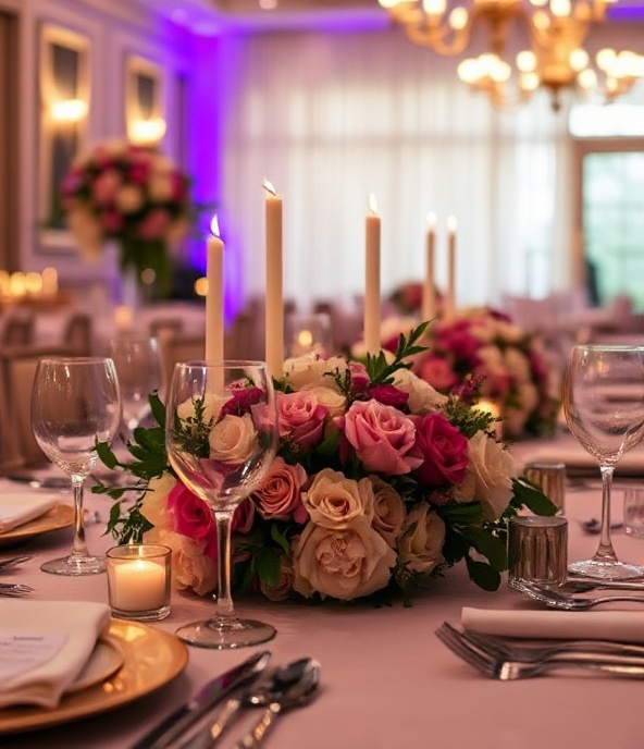 Wedding reception details