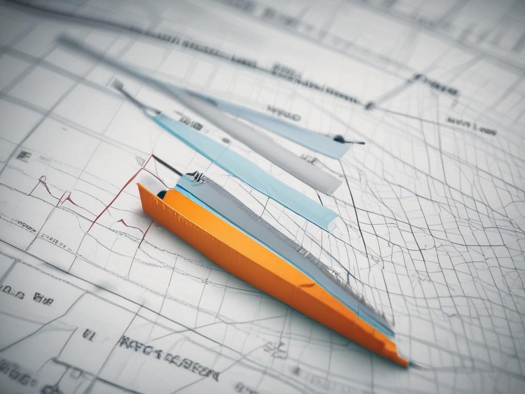 A close up shot of a risk management chart with