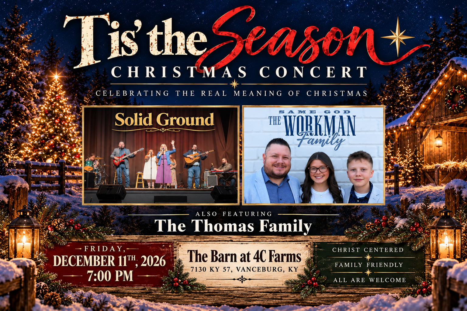 Solid Ground, The Workman Family & The Thomas Family emblem