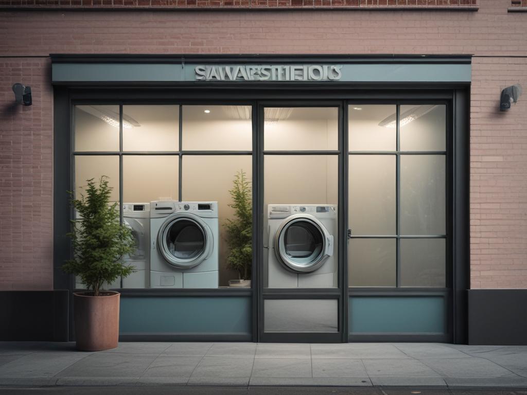 commercial washing, business cleaning, storefront cleaning