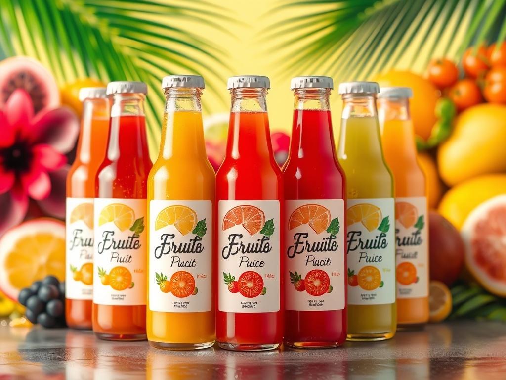 A high resolution image showcasing a colorful array of exotic