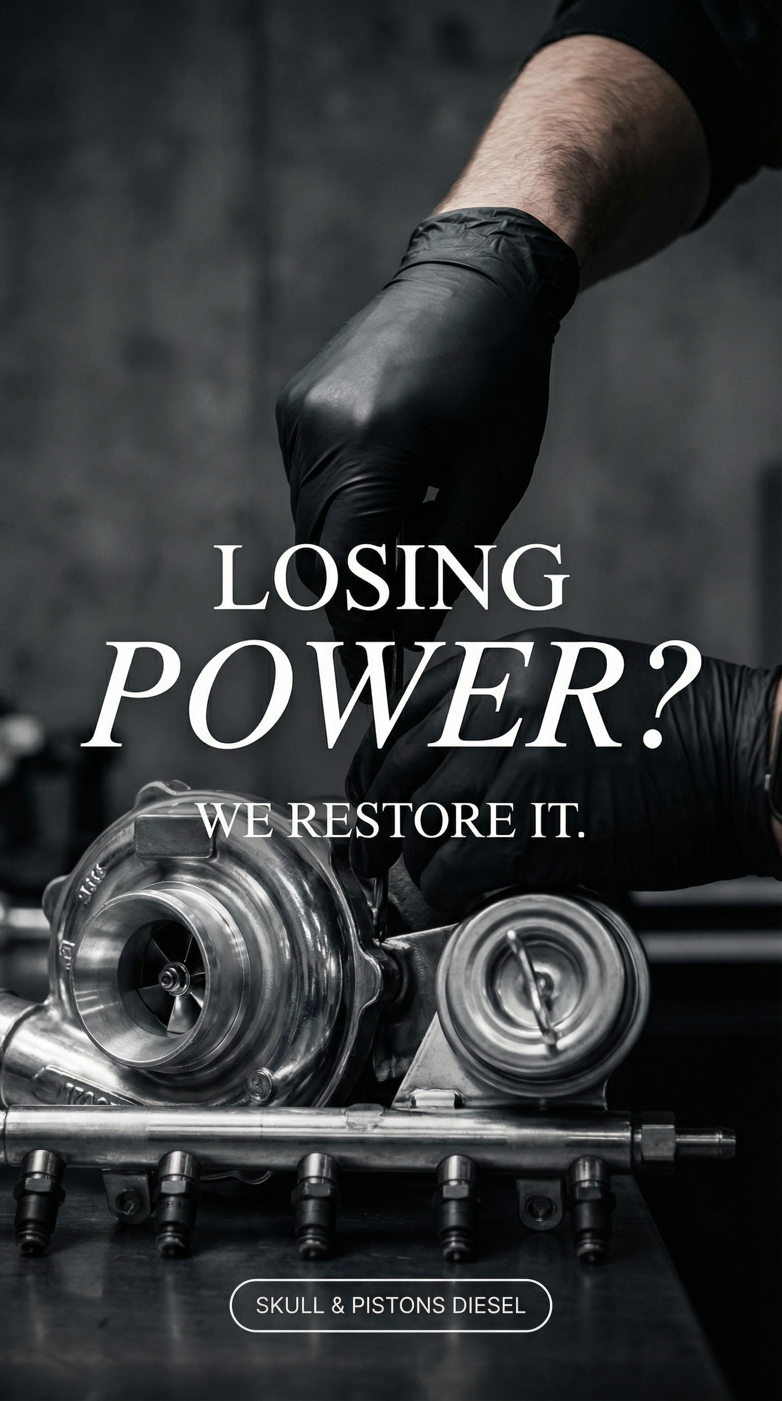 Professional diesel repair services at Skull & Pistons