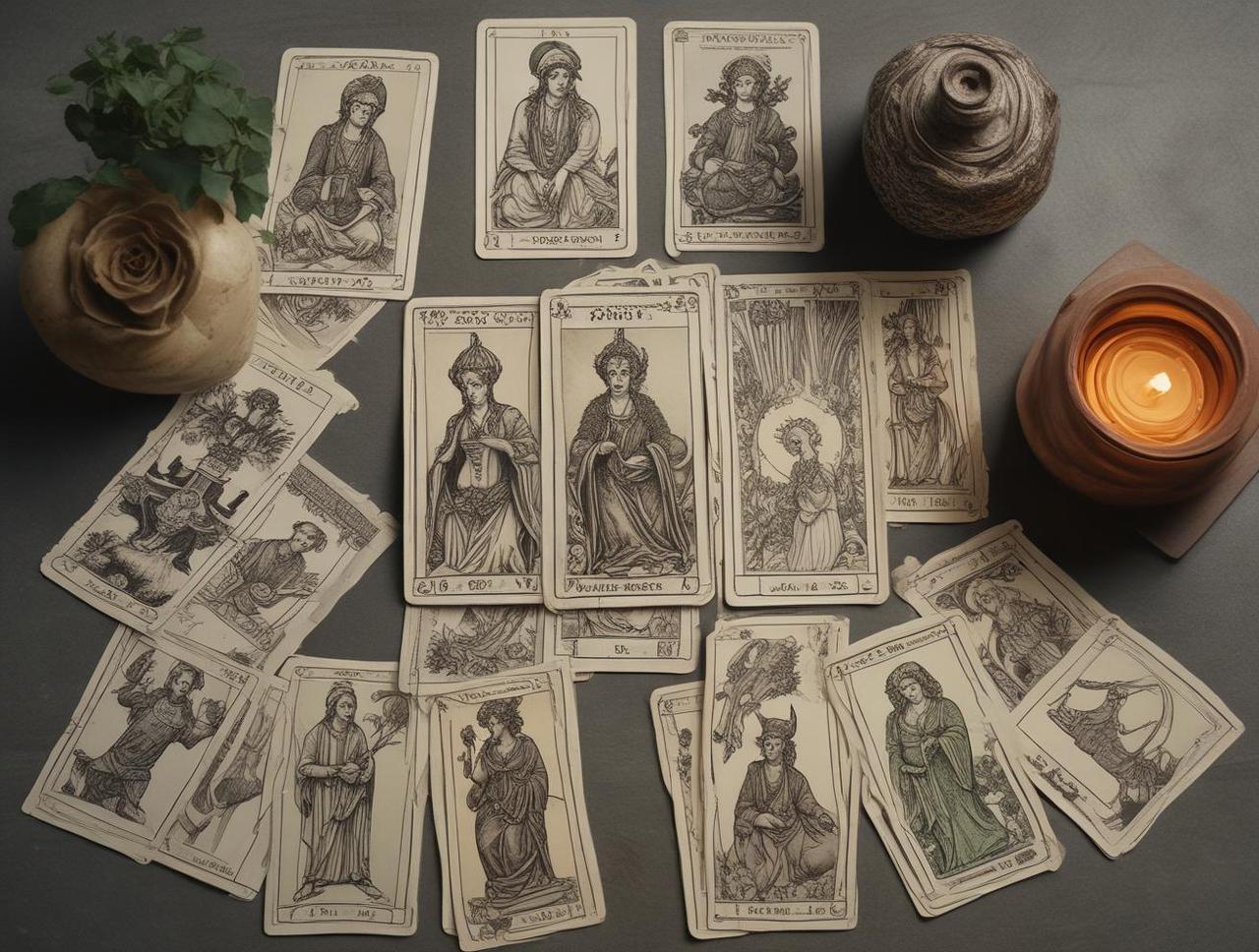 Tarot cards, meditation, self-discovery