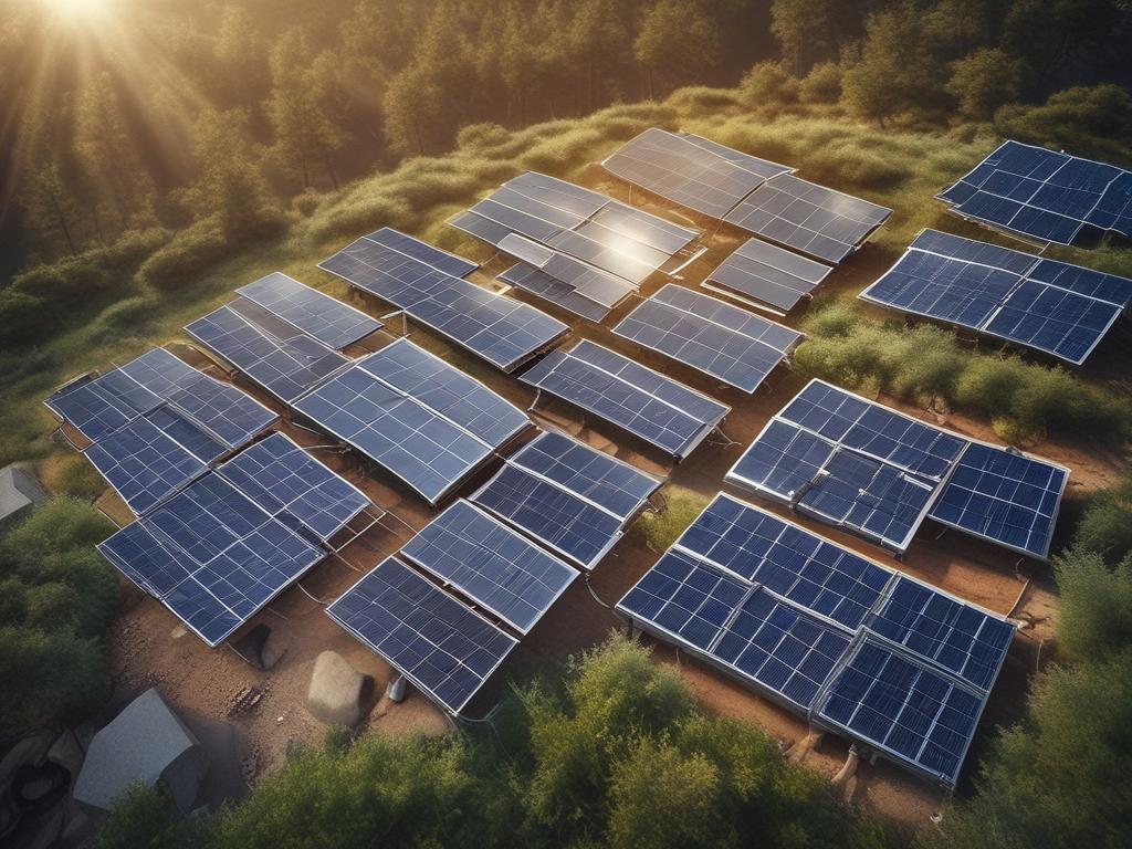 smart solar grid, renewable energy, sustainable living