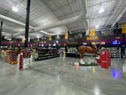 Mars Hill Liquors store interior with premium product selection