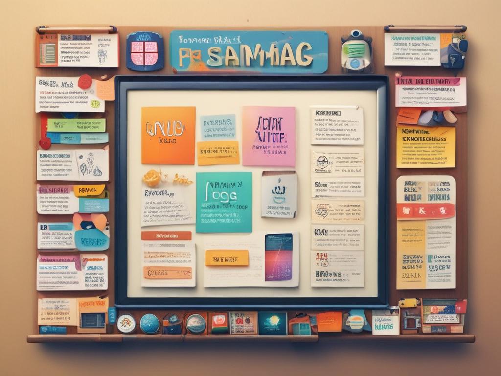 a high-resolution image of a vibrant online message board interface, showcasing various discussion topics, user profiles, and engaging visuals, with a modern design and bold colors.